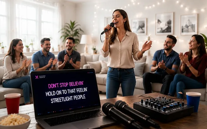 Karaokeutrustning i paketet Bronze
