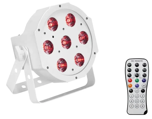 EUROLITE LED SLS-7 HCL RGBWA+UV LED-spot med fjärrkontroll